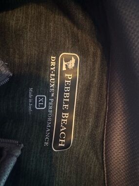 Pebble Beach Heather Evergreen Performance Polo